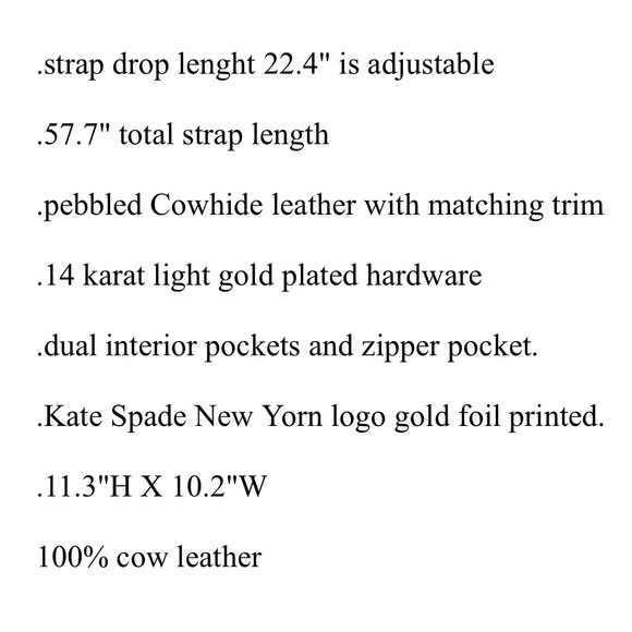 Kate Spade Beige Bucket Bag - Picture 10 of 10